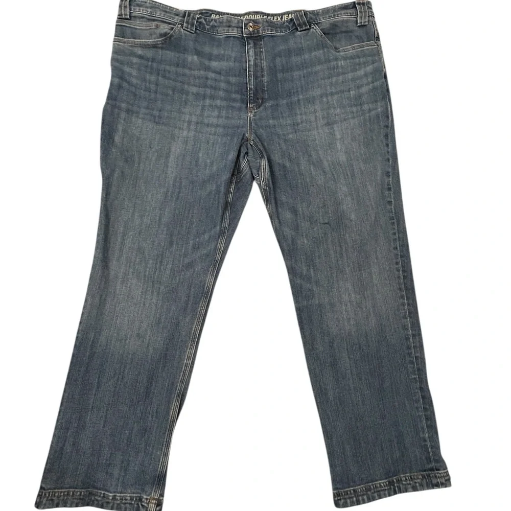 Duluth Trading Co‎ Men's  Relaxed Straight-Leg Ballroom Double Flex Jeans 46x30